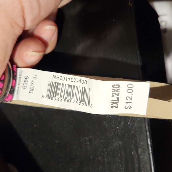 No Boundaries Pink Faux Leather Belt Wallet 80’s Snakeskin Print size 2XL NWT - Picture 6 of 6